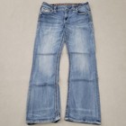 Rock Revival Jeans Womens 31 Blue Betty Boot Bootcut Rhinestone Flap Pockets