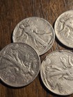  lot Of 5  Walking Liberty Half Doilar - 90  Choose How Many Lots Of 5