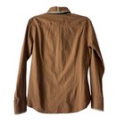 Tales Youth Girls Equestrian Riding Shirt Size L Brown Show Rodeo Horse Girl