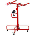 16ft Drywall Lift Hoist Panel Lifter Jack Tool 150lb Capacity Rolling Caster