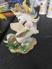 Hamilton Collection Rainbow Dreams Lazy Day Dreaming Unicorn Figurine