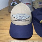 Vintage Mixed Military Cap Lot     Patriotic Service Veteran Hats Usa Marine  Navy