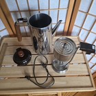 West Bend Discovery Percolator Cesaroni Design Mcm Coffee Pot Wood Gr 10cup Read