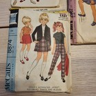 Vtg 3 Sewing Patterns  Mccalls 8874 2967 Simplicity 8308 Childs Dresses 1960s