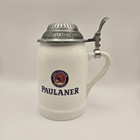 Paulaner Munchen Addison Oktoberfest 30th Anniversary Beer Stein With Pewter Lid