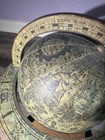 Vintage Wood World Globe Made In Japan - Zodiac Signs