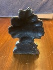 Vintage Hubley Basket Of Flowers Cast Iron Door Stop 6  Tall