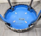 Vintage Cosco Round Work Shop Counter Bar Stool - Chrome Steel