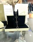 Van Cleef   Arpels Vintage Alhambra Bracelet Onyx 5 Motifs Yellow Gold