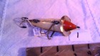 Vintage Heddon 210 Surface Minnow Rh White red  Antique Fishing Lure Rc1 