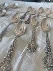Antique Gorham Versailles Sterling Silver Flatware Set Of 8  Art Nouveau