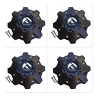Fuel Offroad 4 Pack 8 Lug M-721bk04 1002-53-b-1 Black Center Cap Cap M-447 St
