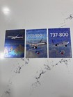 Three  3  American Airlines Trading Card Set Lot   Mint To Near Mint