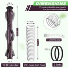 Brush Roll Replacement With Duct 11 61 Inches  l  X 5 31  w   As Shown