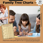 30 Pcs Family Tree Charts To Fill In Genealogy Charts 8 Generation 255