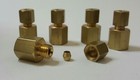 Pack Of 5  1 8  Female Npt X 1 8  Od Tube Compression Fitting  