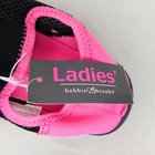 Bobbie Brooks Women s Mesh Water Shoes Large 9-10  Pink-black  3373