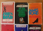 Lot Of 6 Vintage James Bond 007 Paperback Books Ian Fleming O f  Snelling