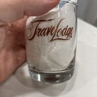 Vintage Travel Lodge Motel hotel Drinking Glass W 70   s Logo 3 5 8    Travelodge