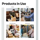 White Stop Sign Printed Packing Tape Acrylic Shipping Moving Packaging Tapes