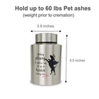 Urns For Dogs Ashes Up To 60 Lbs Dog Memorial Keepsake Urns For Ashes Medium Pla