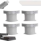 4 8pcs Lock Sheet Holders Keep Sheets Tight Heavy Duty Straps Fit All Mattresses