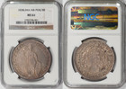 North Peru 1838-mb  lima  Silver 8 Reales Ngc Ms-61