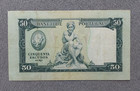 Portugal Banknote 50 Escudos Ouro 1955 P160 Vf 