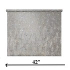 Dark Gray Brass Bronze Metallic Distressed Fish Scale Plaster Textured Wallpaper