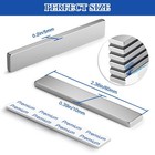12 Pack Heavy Duty Rare Earth Neodymium Bar Magnets 60x10x3mm Strong Powerful