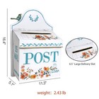 White Wedding Mailbox Post Box Card Box Wedding Decoration