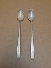 Lot  2  Vintage Holiday Inn Oneida Hotel Plate Restaurant Flatware Spoons