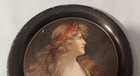 Vintage Self Advertising Tip Tray For The Meek Company  4 25   Coshocton Ohio