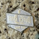 Dutch Bros Logo Green Ivory Patch Coffee Old Stock Large Og Vintage