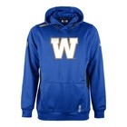 Men s New Era Winnipeg Blue Bombers Sideline Clutch Performance Pullover Hoodie