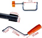 Pasta Machine Replacement Handle table Clamp pasta Machine Holder To Fix Noodle