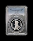 Canada  2011  50 Cents  Silver - Pcgs Pr70 - Top Pop      Dollar Centennial  Rare