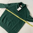 J crew Kids Sweater Crewcuts 1 4 Zip Small Green Bb413