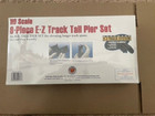 Bachmann Trains 8 Pc  E-z Track Tall Pier Set - Ho Scale