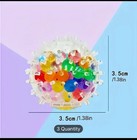 4 Pack 3 5  Squishy Silicone Fidget Stress Relief Balls Sensory Toys