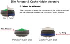 Neoperl Slim Coin Slot Aerator 1 2 Gpm Junior Size Perlator Male 13 16 