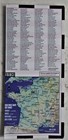 Streetwise Paris France Map Laminated City Center Street Index Metro Landmarks