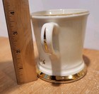Bi-plane  S p a d   Occupational Shaving Mug  Gold Gilt Atlas China Milbern  Mfg