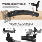 Violin Shoulder Rest For 4 4-3 4 Violins  Ergonomic 3 4-4 4  Black 
