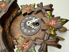 Vintage J Engstler West Germany Spring Flowers Mechanical Cuckoo Clock As Is