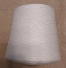 100  Bourette Silk Cone Yarn White Fingering Lace Weight Natural Fiber