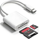 Sd Card Reader For Iphone17 16 15  support Sd  Micro Sd   white   