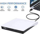 Slim External Drive Usb 3 0 Disc Player Cd Dvd Burner Writer For Laptop Pc Mac