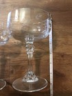 Princess House  Bordeaux  Heritage Crystal Glasses Wine Etched Vintage Set Of 2
