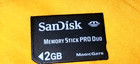 Sandisk 2gb Memory Stick Pro Duo Memory Card Magic Gate   Sandisk Duo Adapter